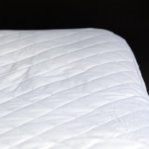 Percale Cotton Quilted Mattress Protector 42cm Extra Deep Skirt The