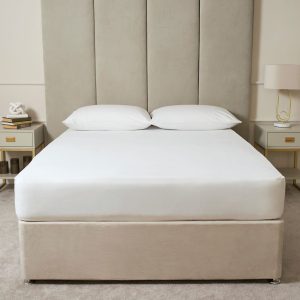 100% Cotton Stretch Jersey Fitted Sheets Matching Pillowcases also available