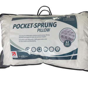 Pocket Sprung Support Pillow Perfect For Back & Side Sleepers